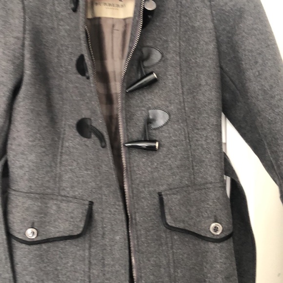 Burberry grey wool coat - Picture 11 of 16